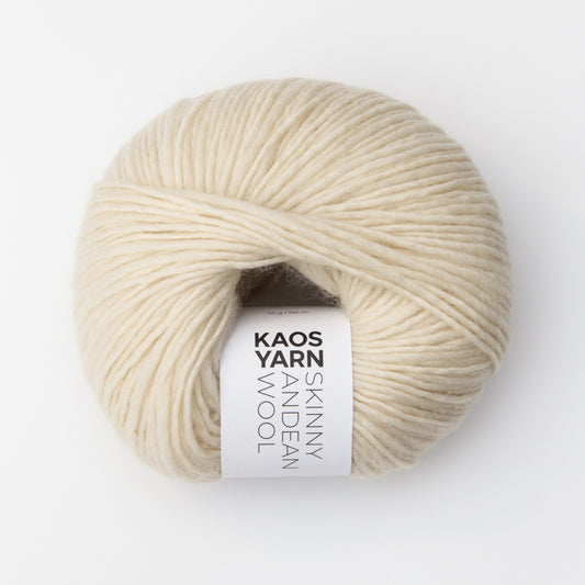 Skinny Andean Wool NATURAL (7001)