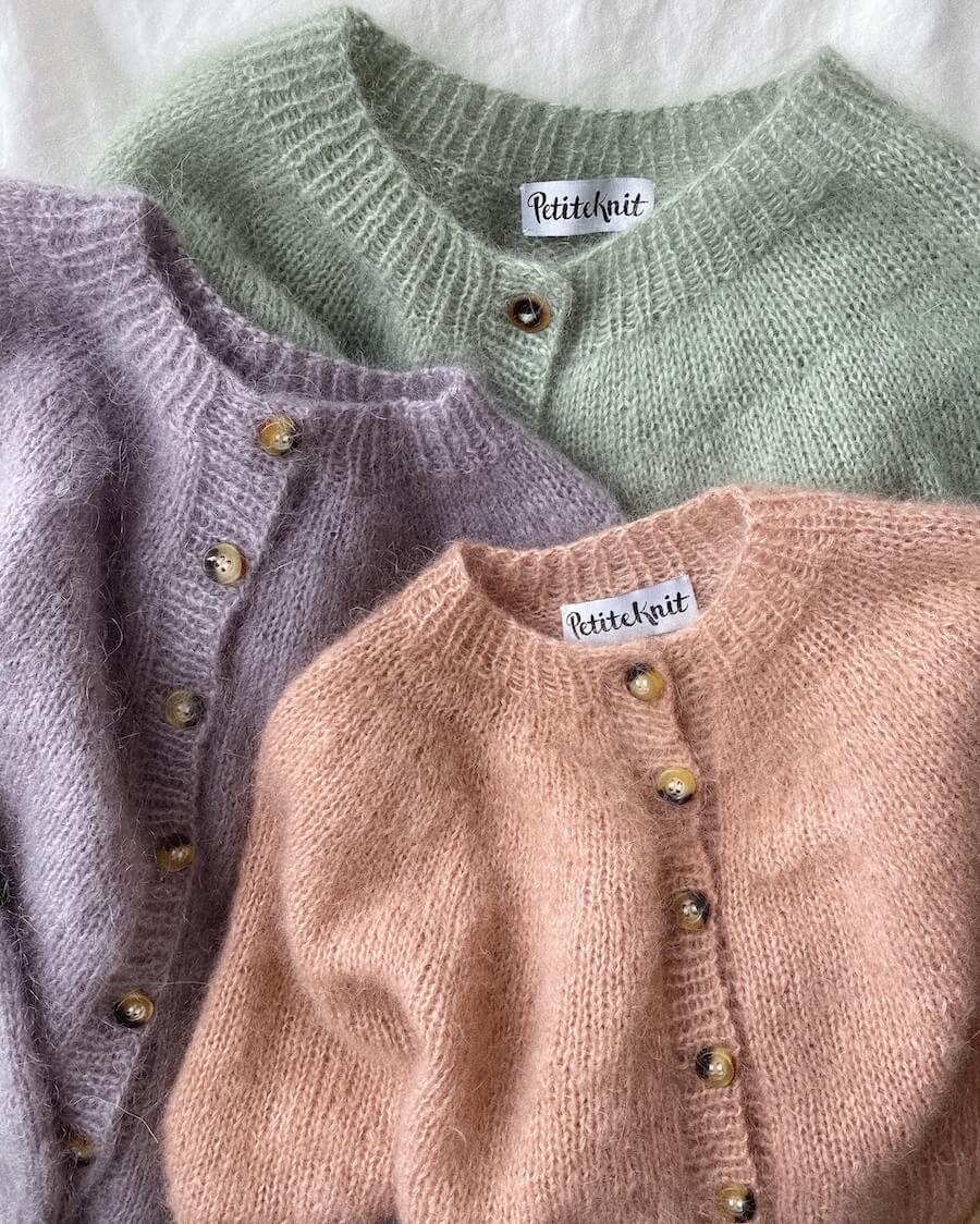 Novice Cardigan, mohair edition (only swedish)