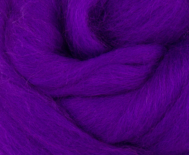 Corriedale - Indigo Purple